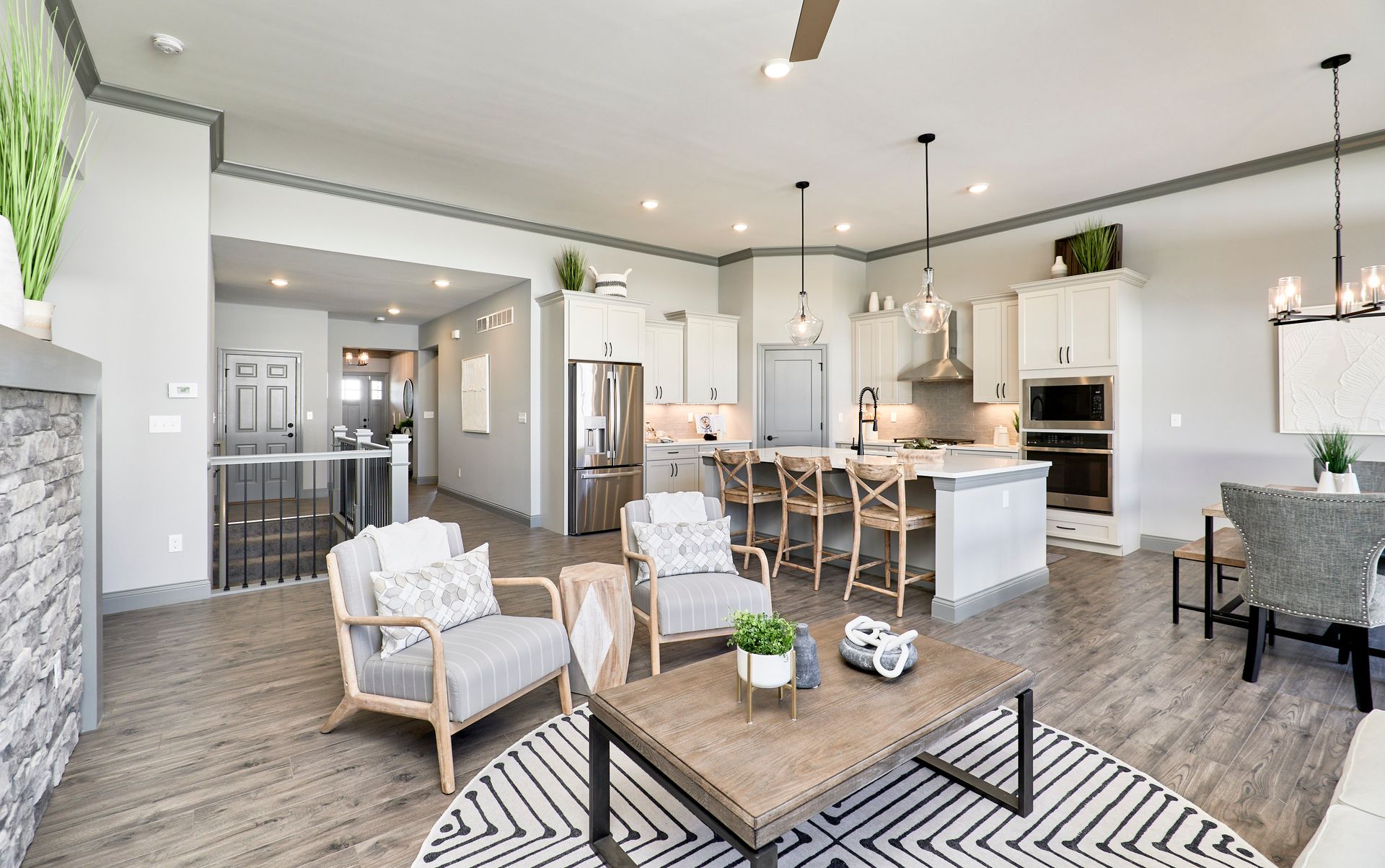 Options Shown, On Display at Sommerset Estates in O'Fallon