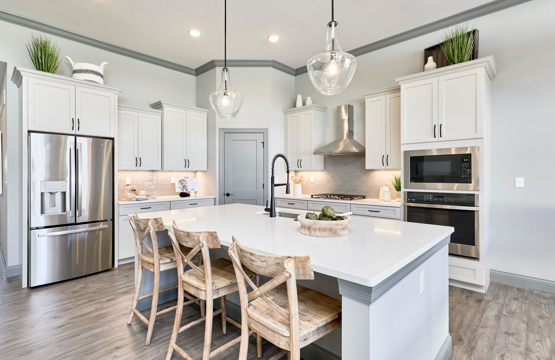 Options Shown, On Display at Sommerset Estates in O'Fallon