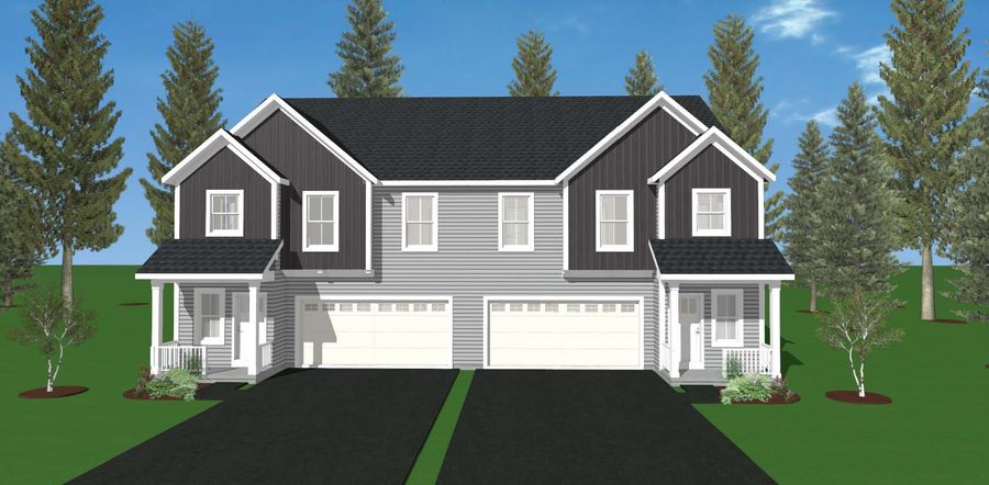 The Whitney Townhome floor plan