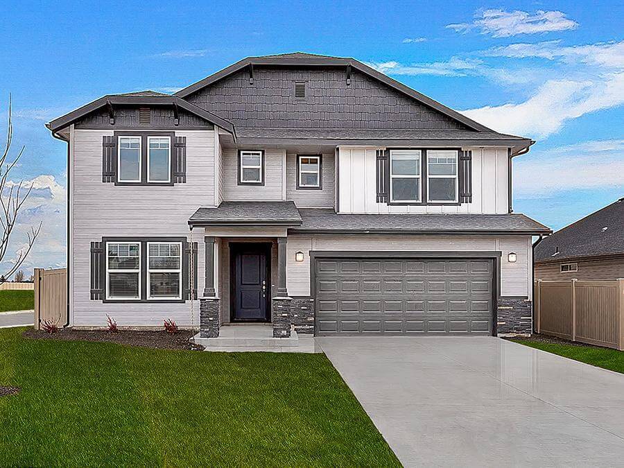 Yosemite New Home Plan by Hubble Homes Boise, Idaho