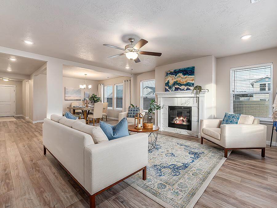 Yosemite New Home Plan by Hubble Homes Boise, Idaho