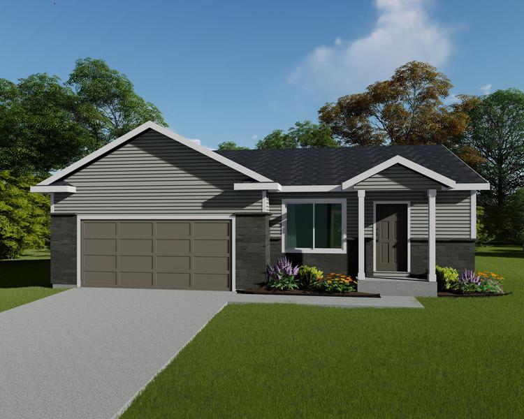 Brooke- Grover Woods by Hubbell Homes in Des Moines IA