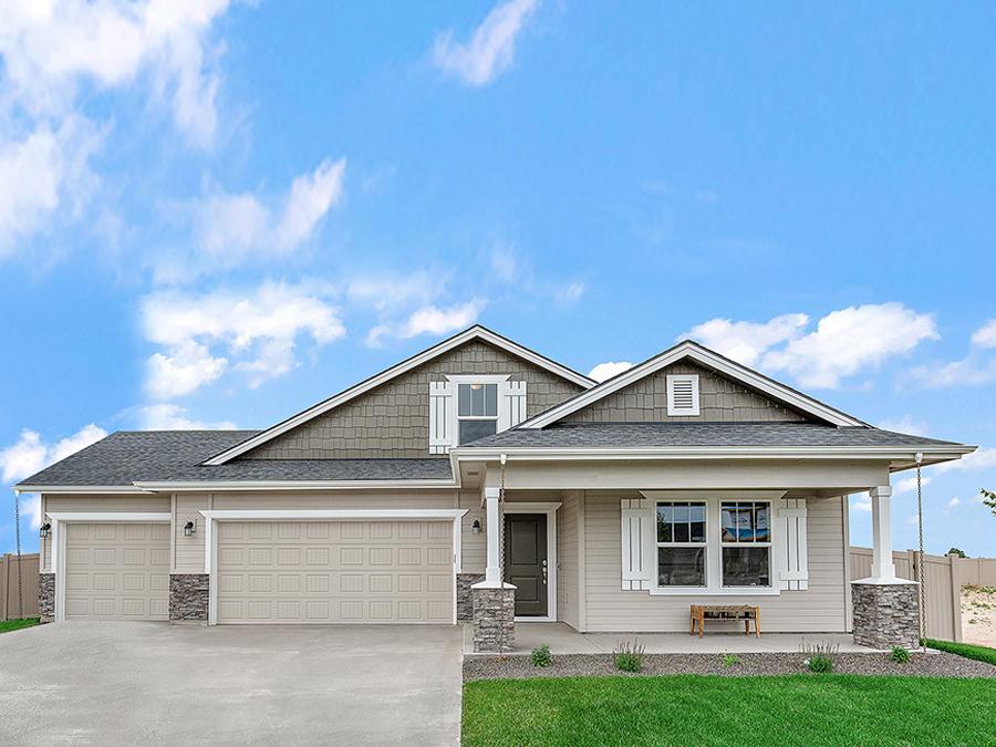 Brooke New Home Plan by Hubble Homes Boise, Idaho