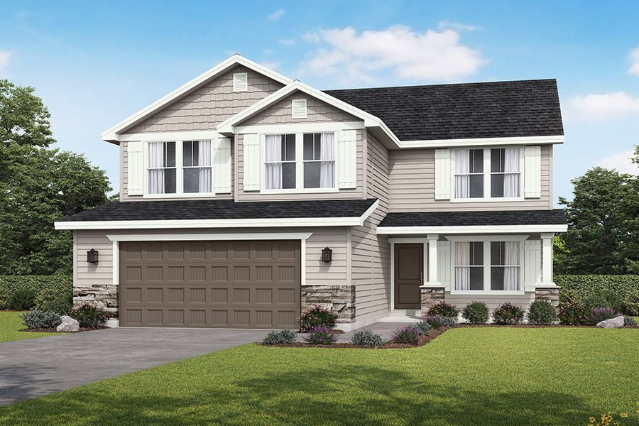 Trinity Plan at Greendale Grove in Star, ID by Hubble Homes, LLC