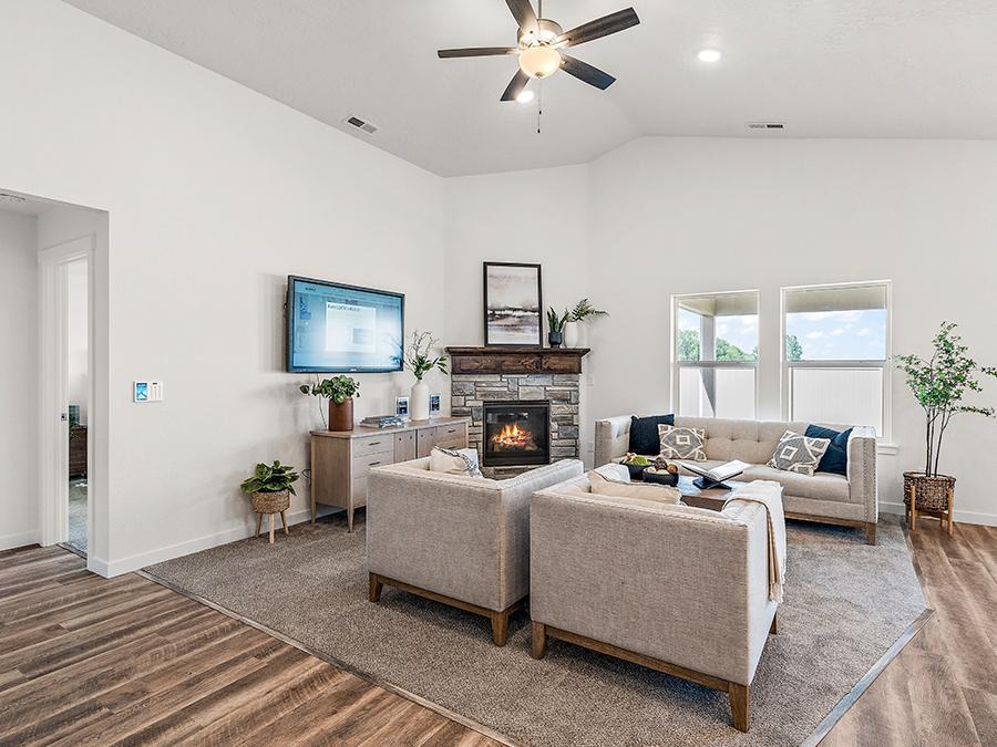 Brooke New Home Plan by Hubble Homes Boise, Idaho