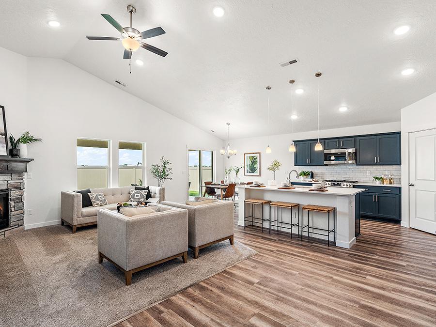Brooke New Home Plan by Hubble Homes Boise, Idaho