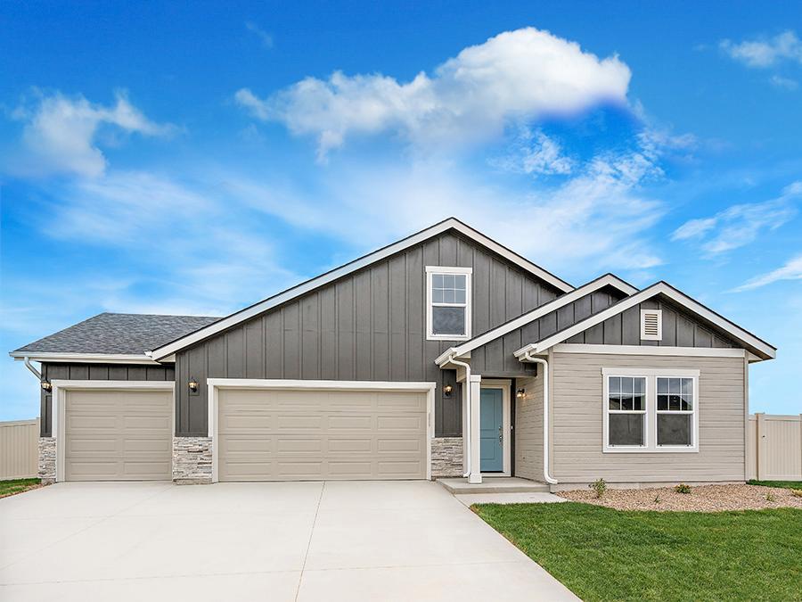 Brooke New Home Plan by Hubble Homes Boise, Idaho