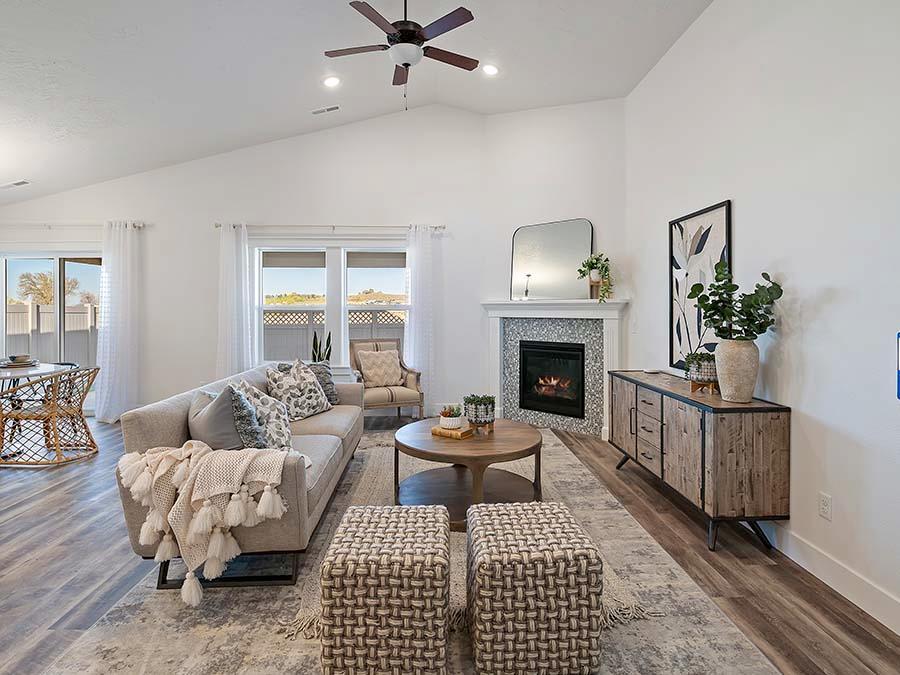 Brooke New Home Plan by Hubble Homes Boise, Idaho