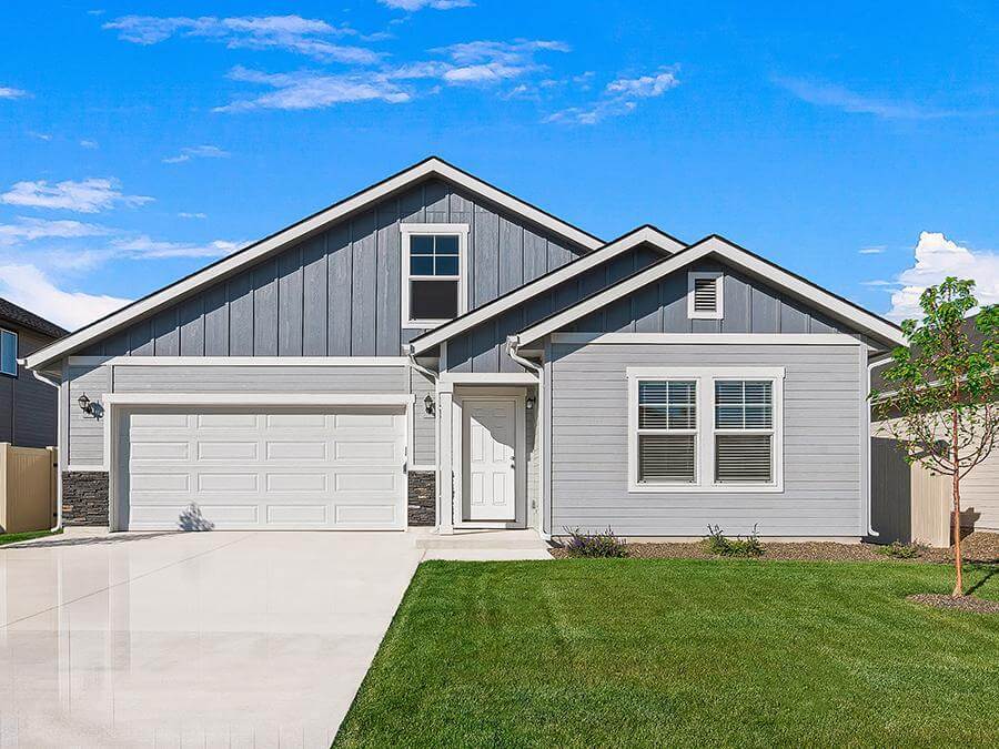 Brooke New Home Plan by Hubble Homes Boise, Idaho