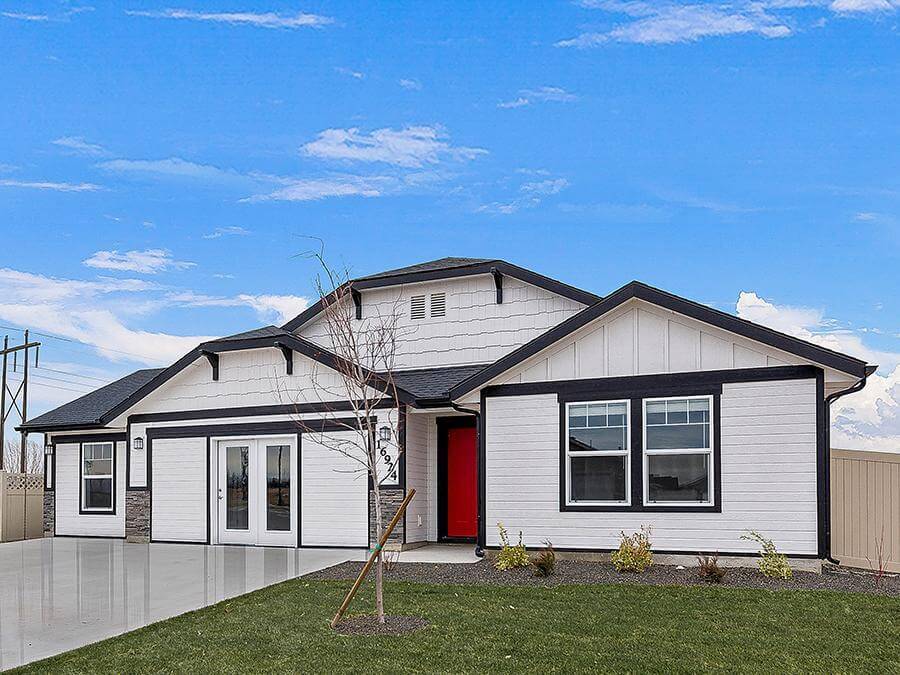 Crestwood New Home Plan by Hubble Homes Boise, Idaho