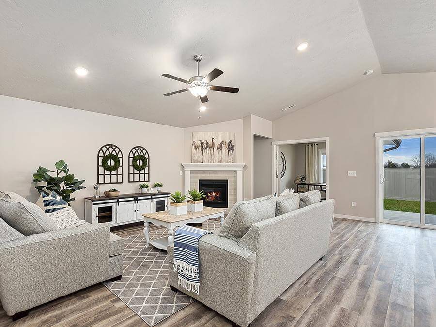 Crestwood New Home Plan by Hubble Homes Boise, Idaho