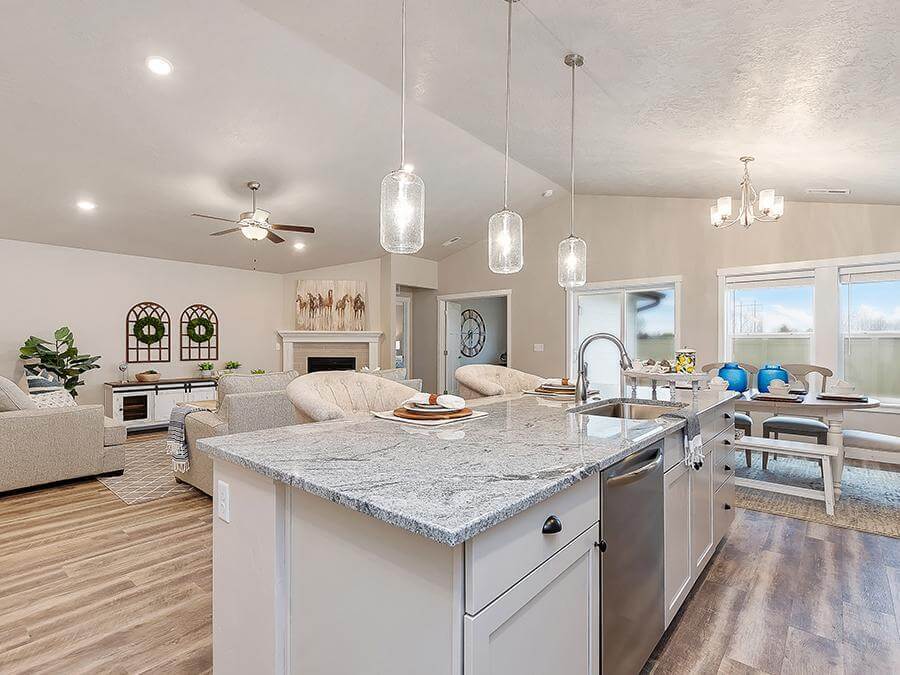 Crestwood New Home Plan by Hubble Homes Boise, Idaho