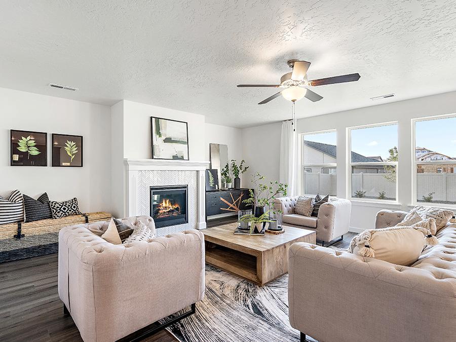 Garnet New Home Plan by Hubble Homes Boise, Idaho