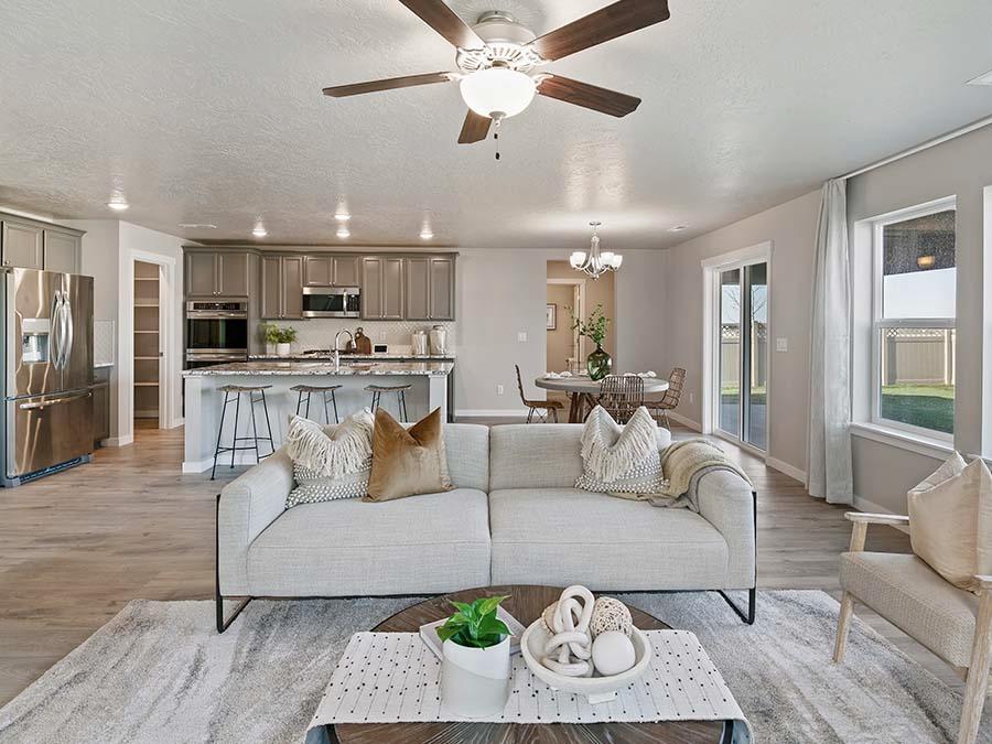 Garnet New Home Plan by Hubble Homes Boise, Idaho