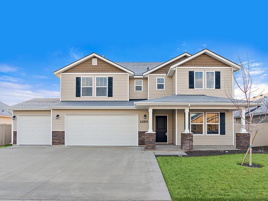 Yosemite New Home Plan by Hubble Homes Boise, Idaho