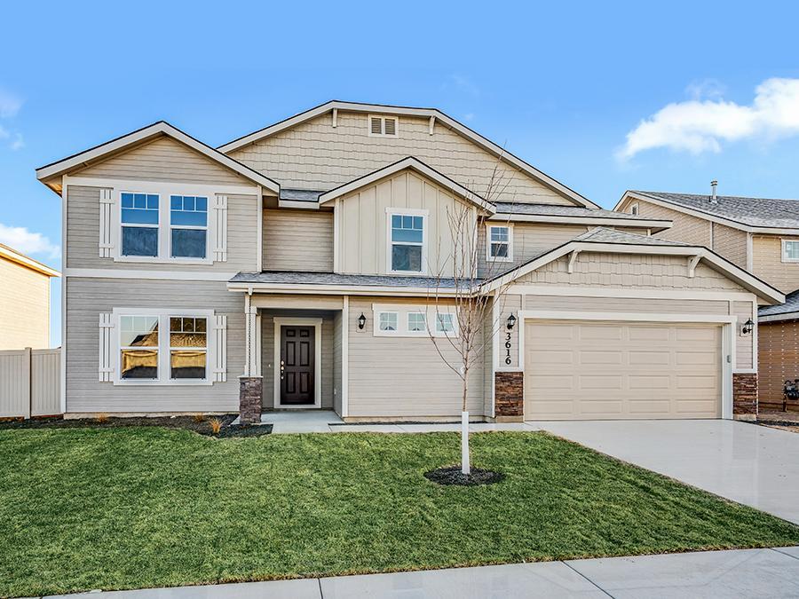 Topaz New Home Plan by Hubble Homes Boise, Idaho