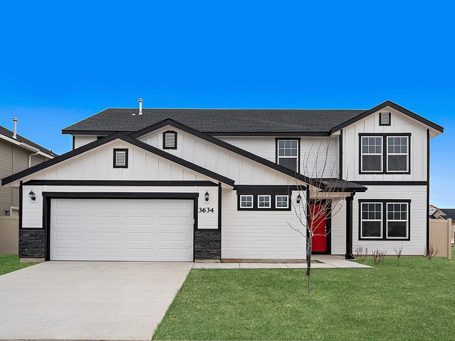 Agate New Home Plan by Hubble Homes Boise, Idaho