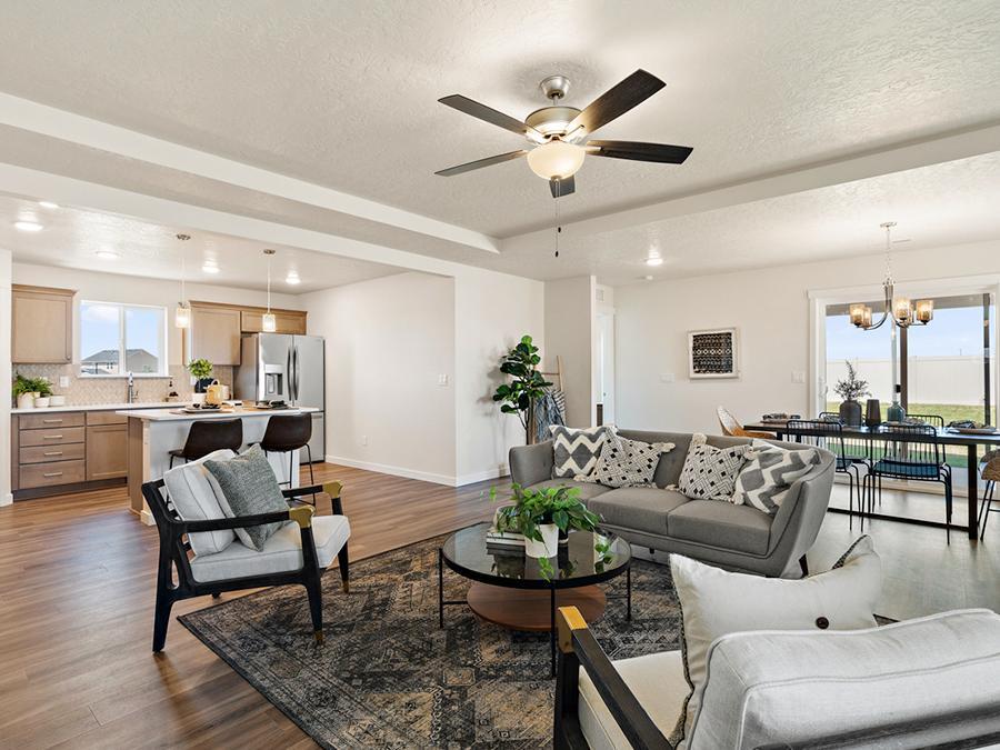 Ashton New Home Plan by Hubble Homes Boise, Idaho