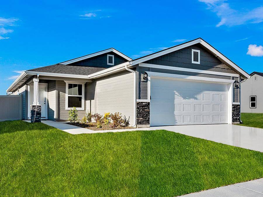 Ashton New Home Plan by Hubble Homes Boise, Idaho
