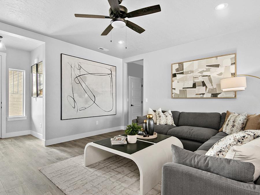 Alturas New Home Plan by Hubble Homes Boise, Idaho