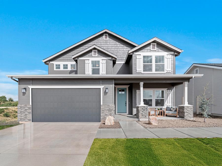 Garnet New Home Plan by Hubble Homes Boise, Idaho