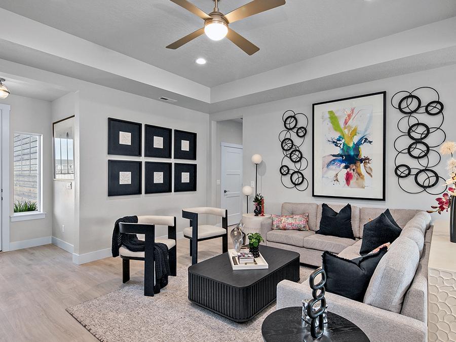 Alturas New Home Plan by Hubble Homes Boise, Idaho