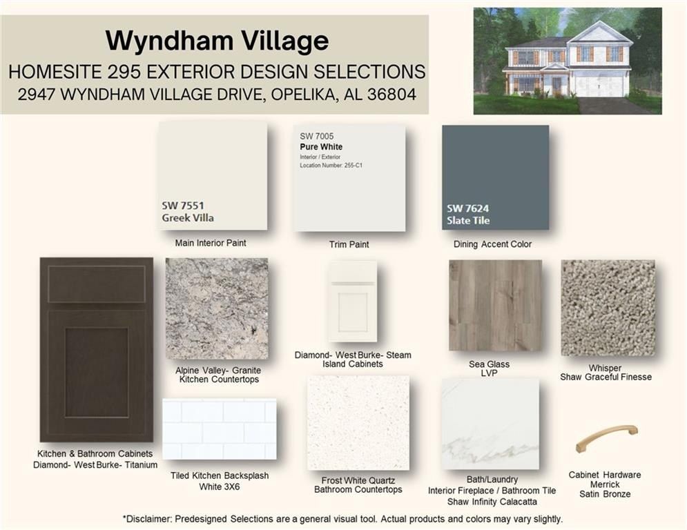 2947 Wyndham Village Drive. Opelika, AL 36804