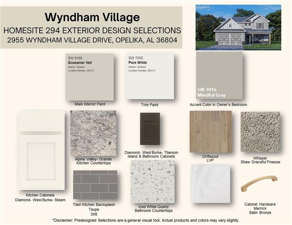Ashley - Wyndham Village: Opelika, Georgia - Hughston Homes