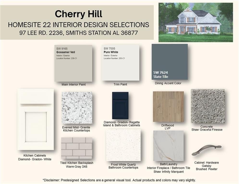 Oakwood - Cherry Hill: Smiths Station, Georgia - Hughston Homes