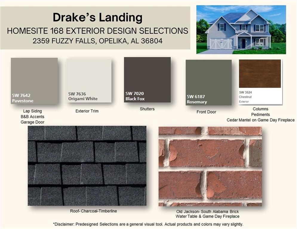 Drake's Landing por Hughston Homes en Auburn-Opelika Alabama