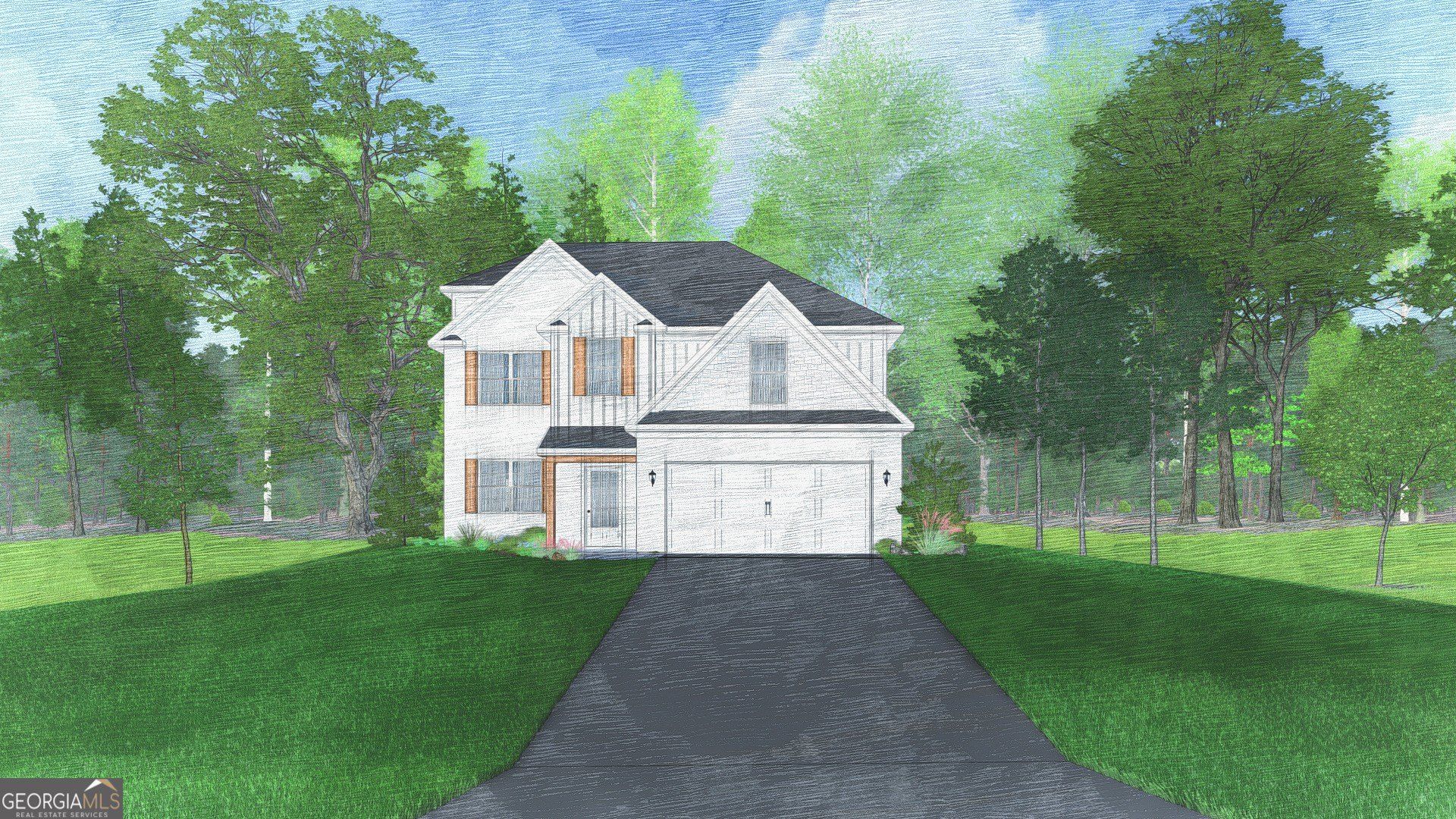 Dogwood - Magnolia Flats: Bonaire, Georgia - Hughston Homes