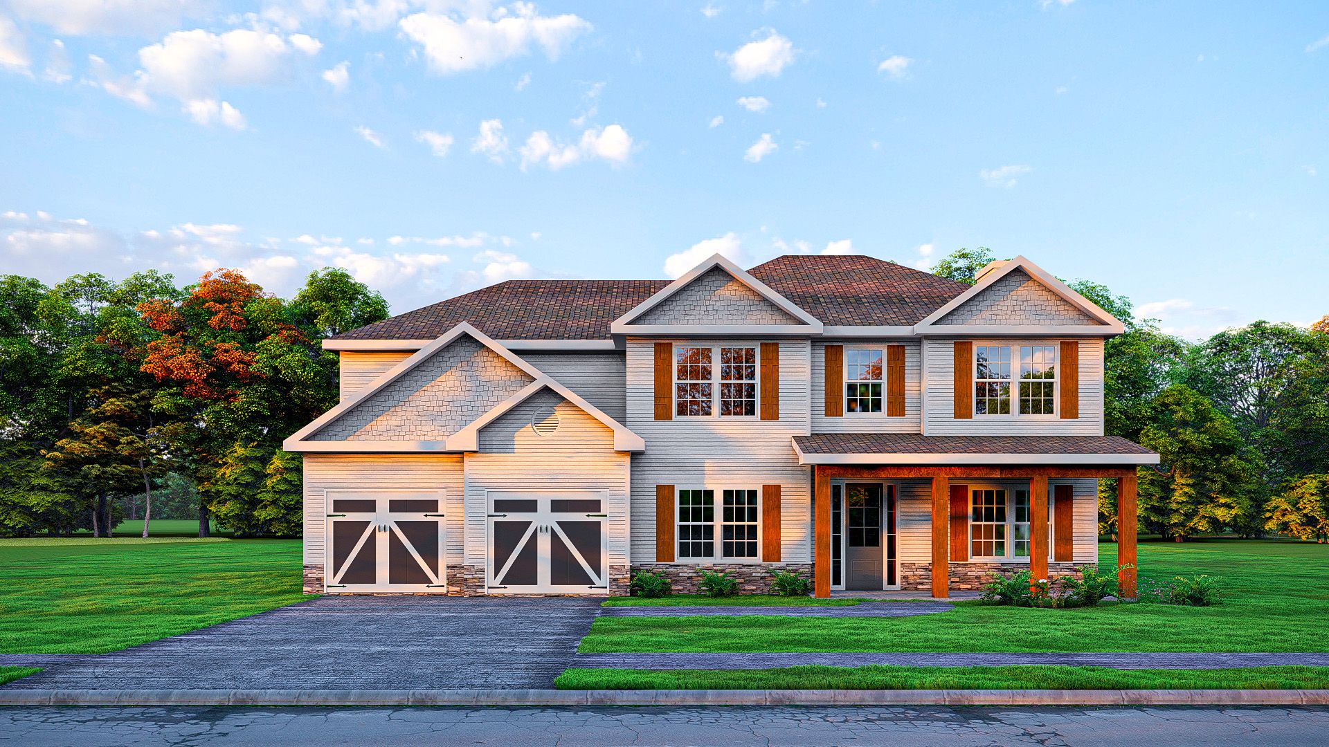 Jackson - Dornwood Estates: Appling, Georgia - Hughston Homes