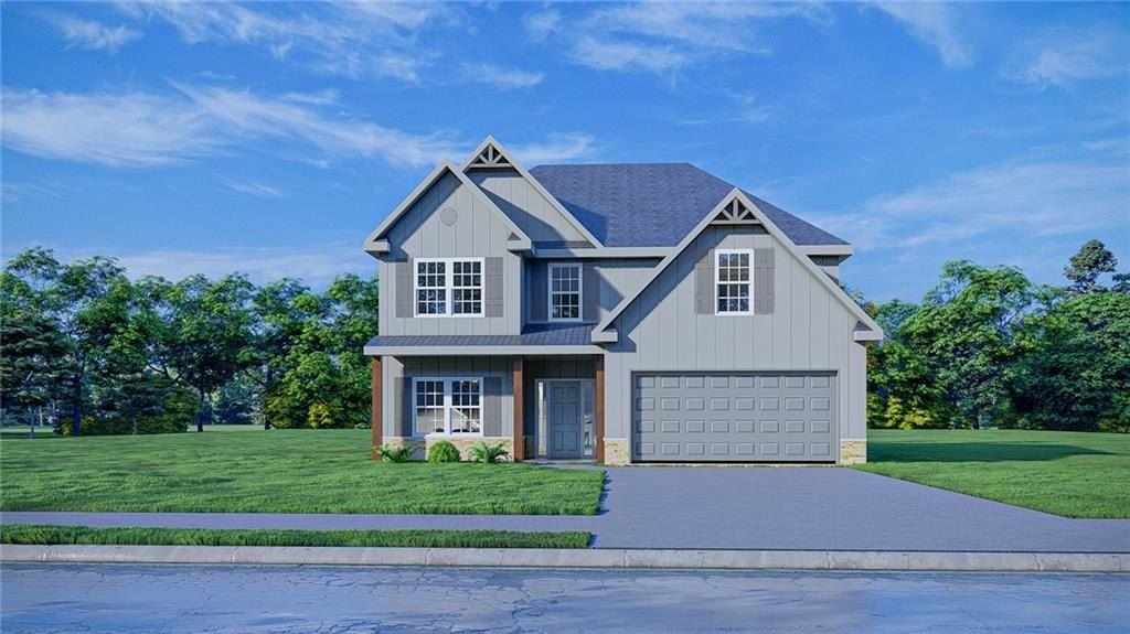 Wisteria Cove por Hughston Homes en Auburn-Opelika Alabama