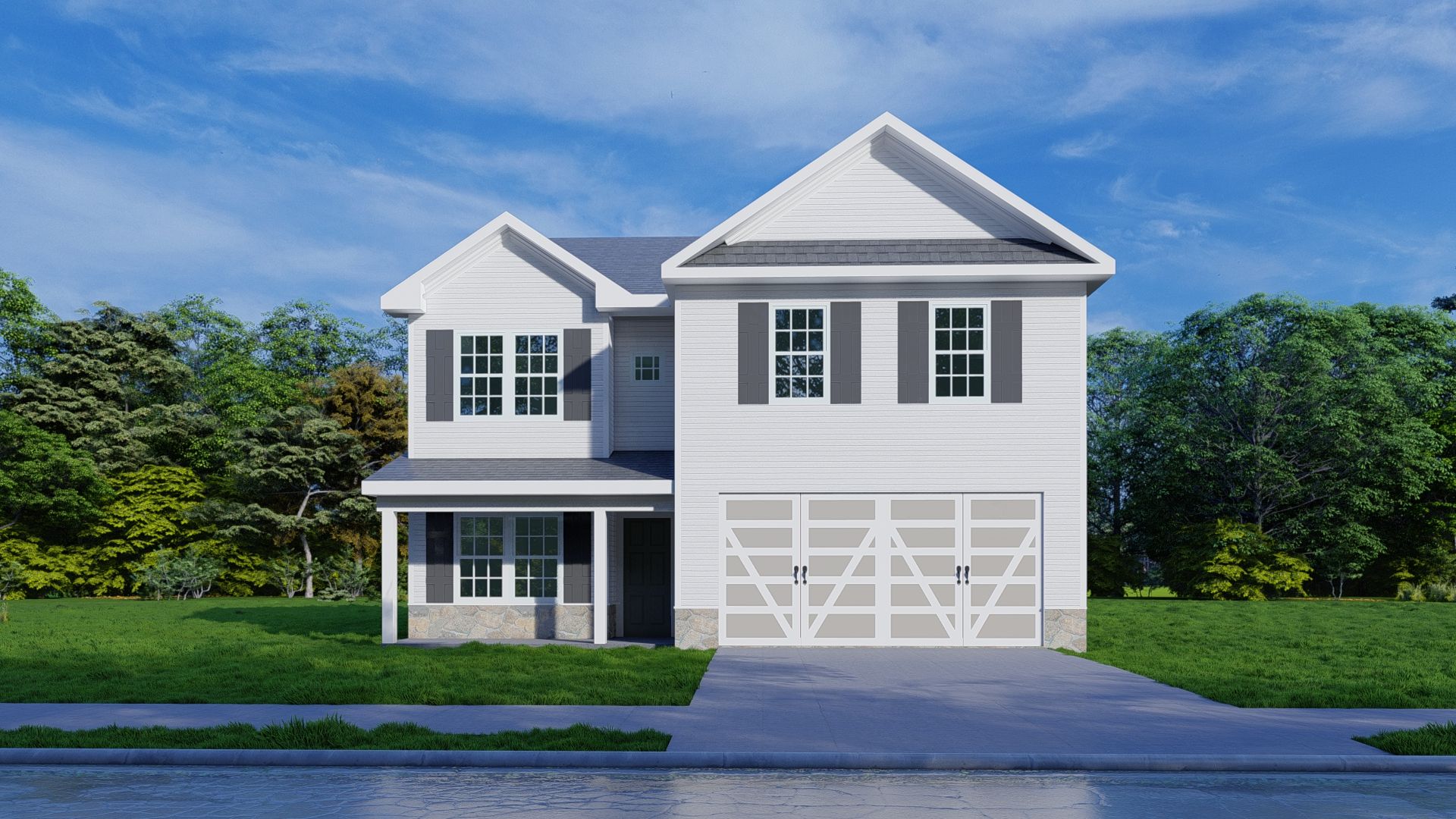 Duke - Clifton Ridge: Macon, Georgia - Hughston Homes