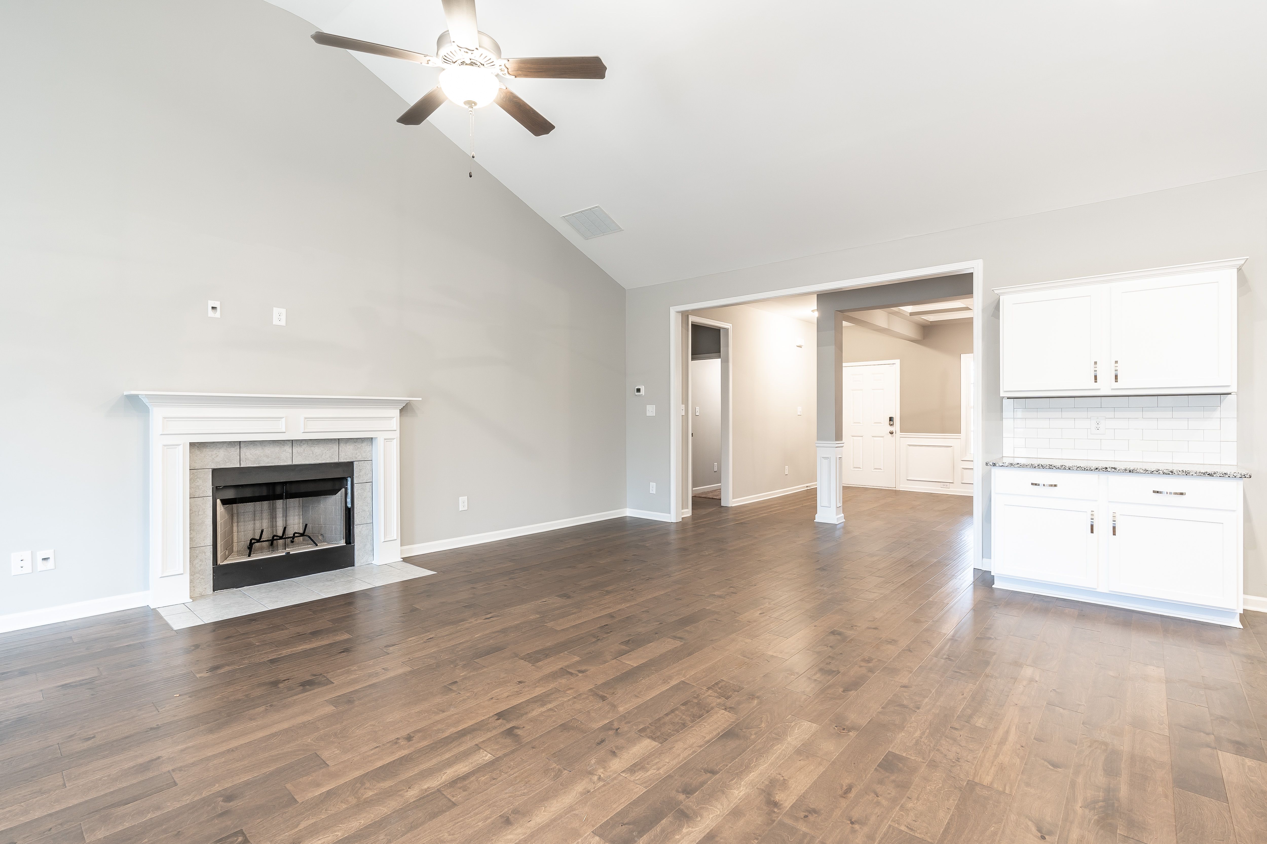 Wood Burning Fireplace