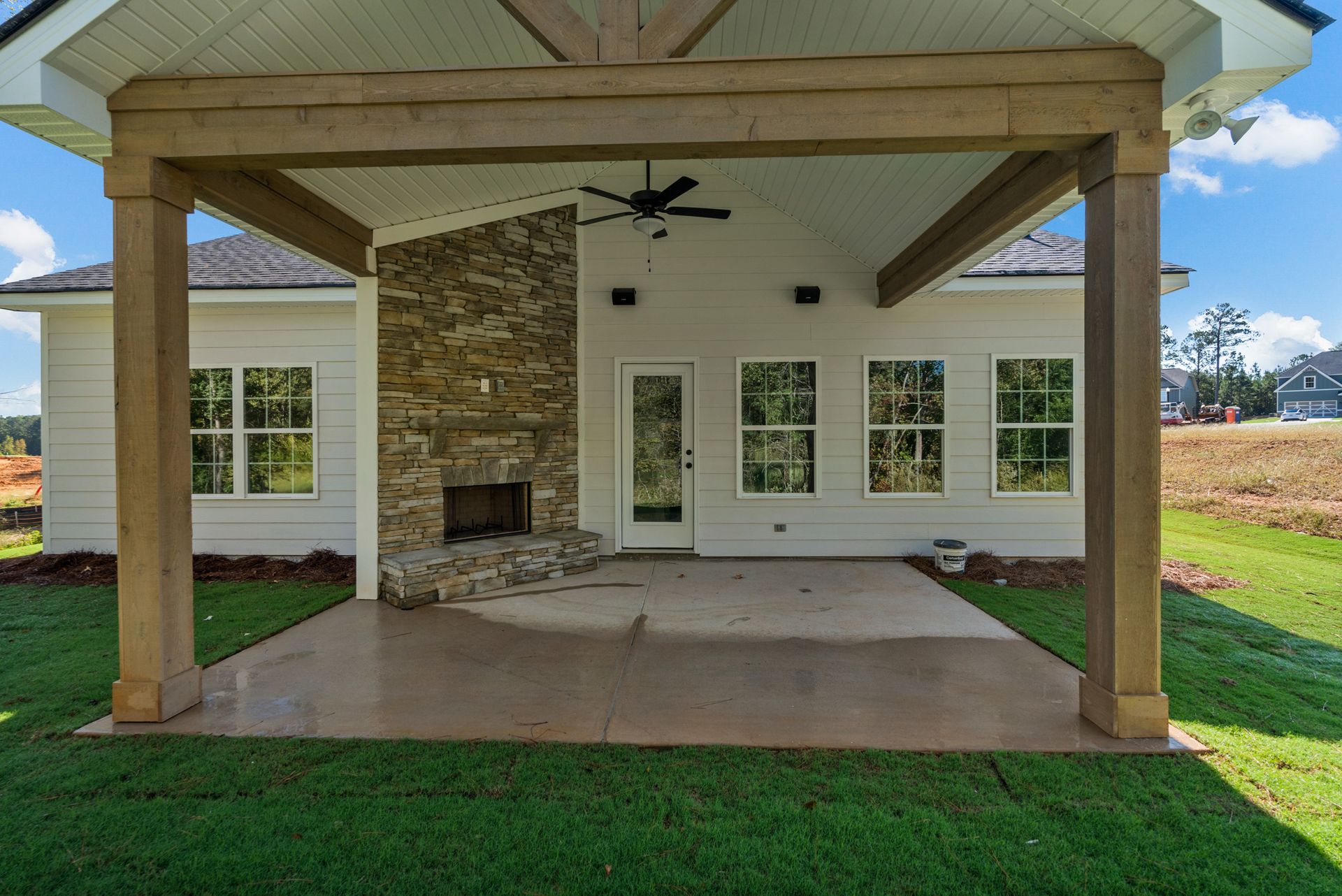 Elevation E Gameday Porch