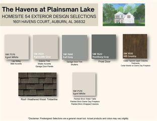Camden - The Haven At Plainsman Lake: Auburn, Alabama - Hughston Homes