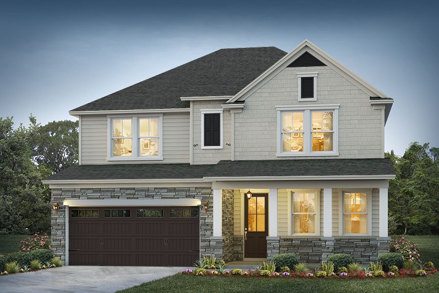 Belmont Elevation 2 Cape Cod Color Package