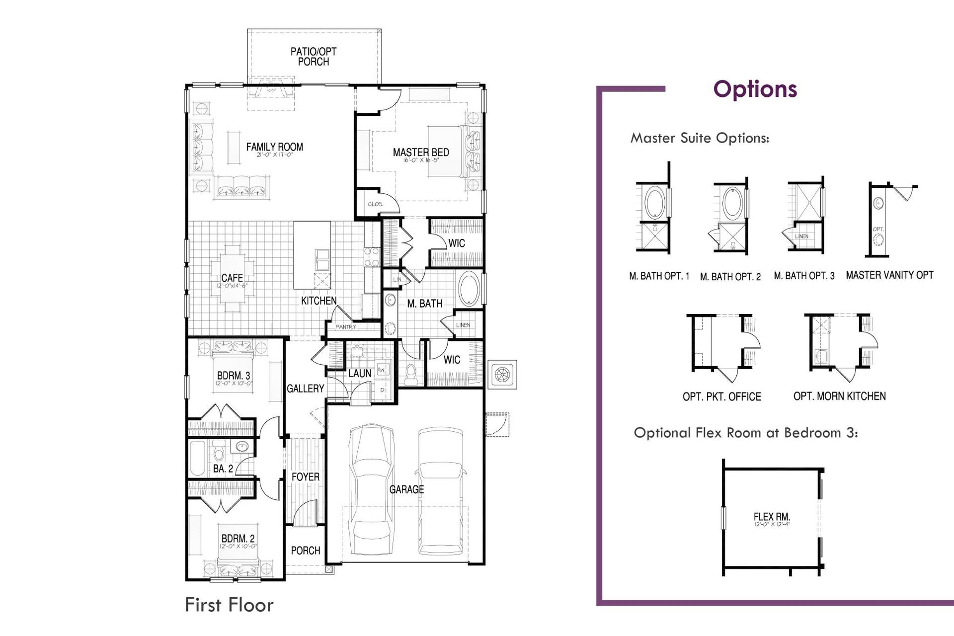 Keeneland Floor Plan