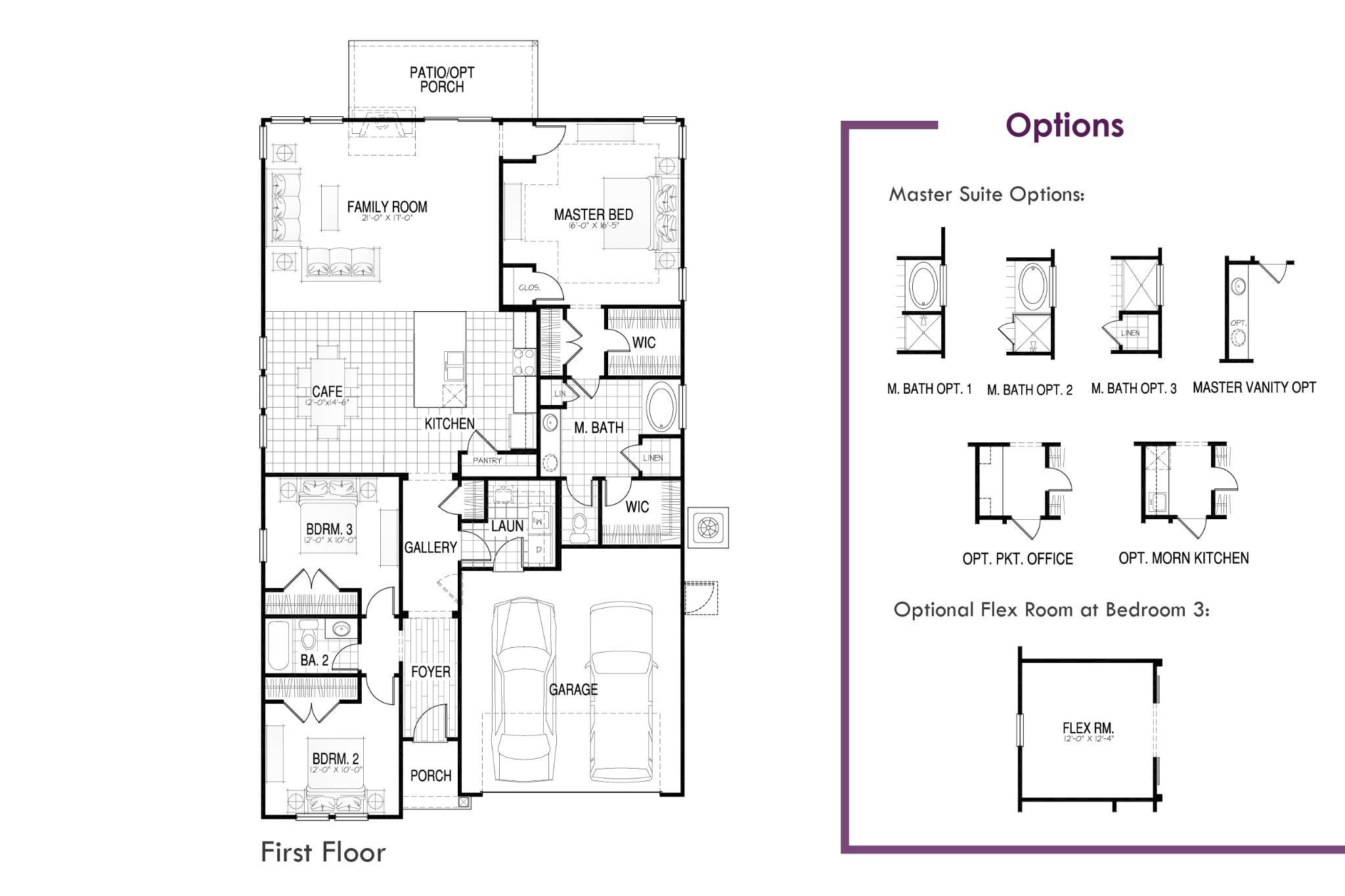 Keeneland Floor Plan