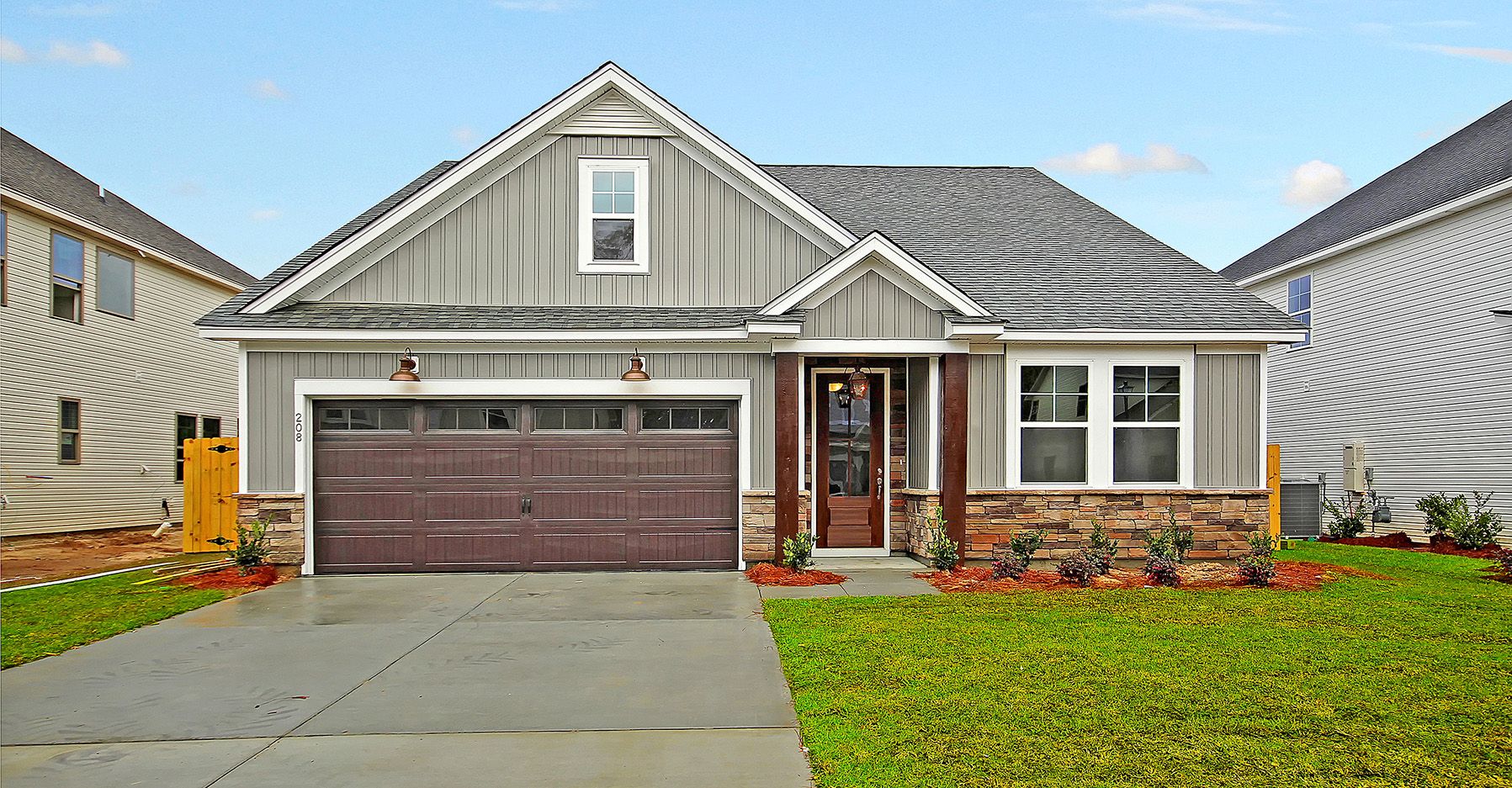 Pimlico Elevation 1 Echo Bay Color Package
