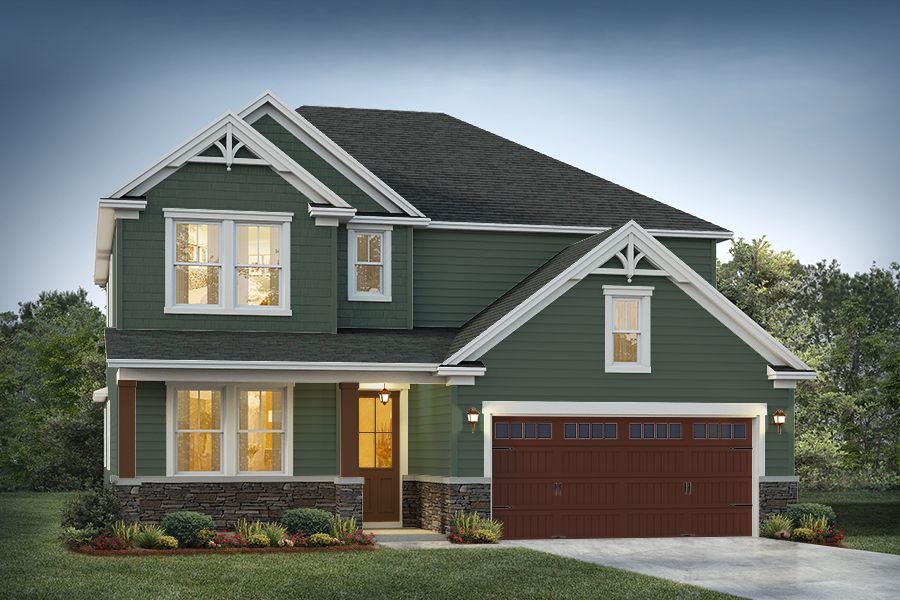 St. Ledger Elevation 2 Greenbrooke Color Package