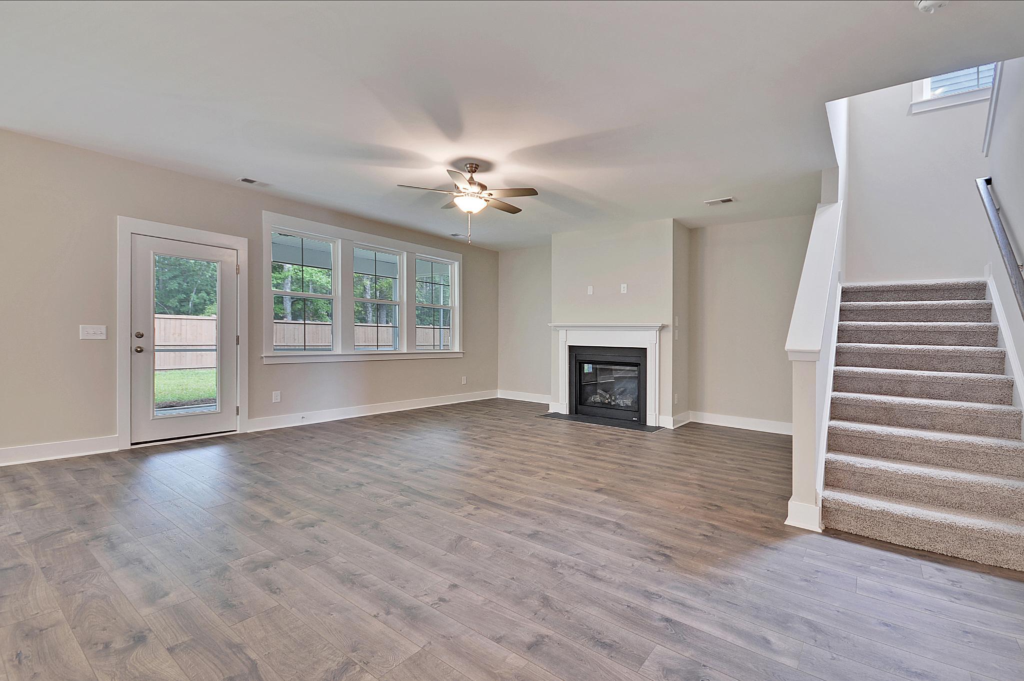Maywood II Living Room with Optional Fireplace