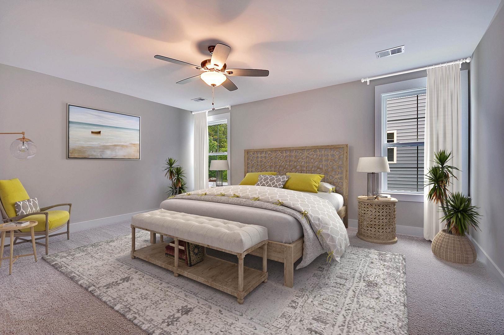 Maywood II Master Bedroom Furnished