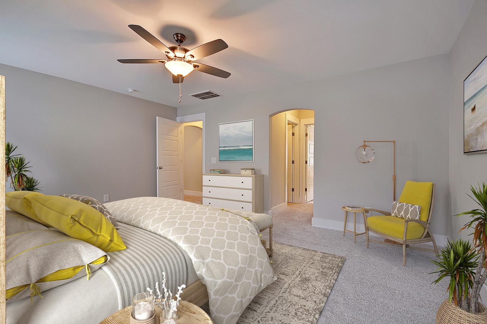Maywood II Master Bedroom Furnished