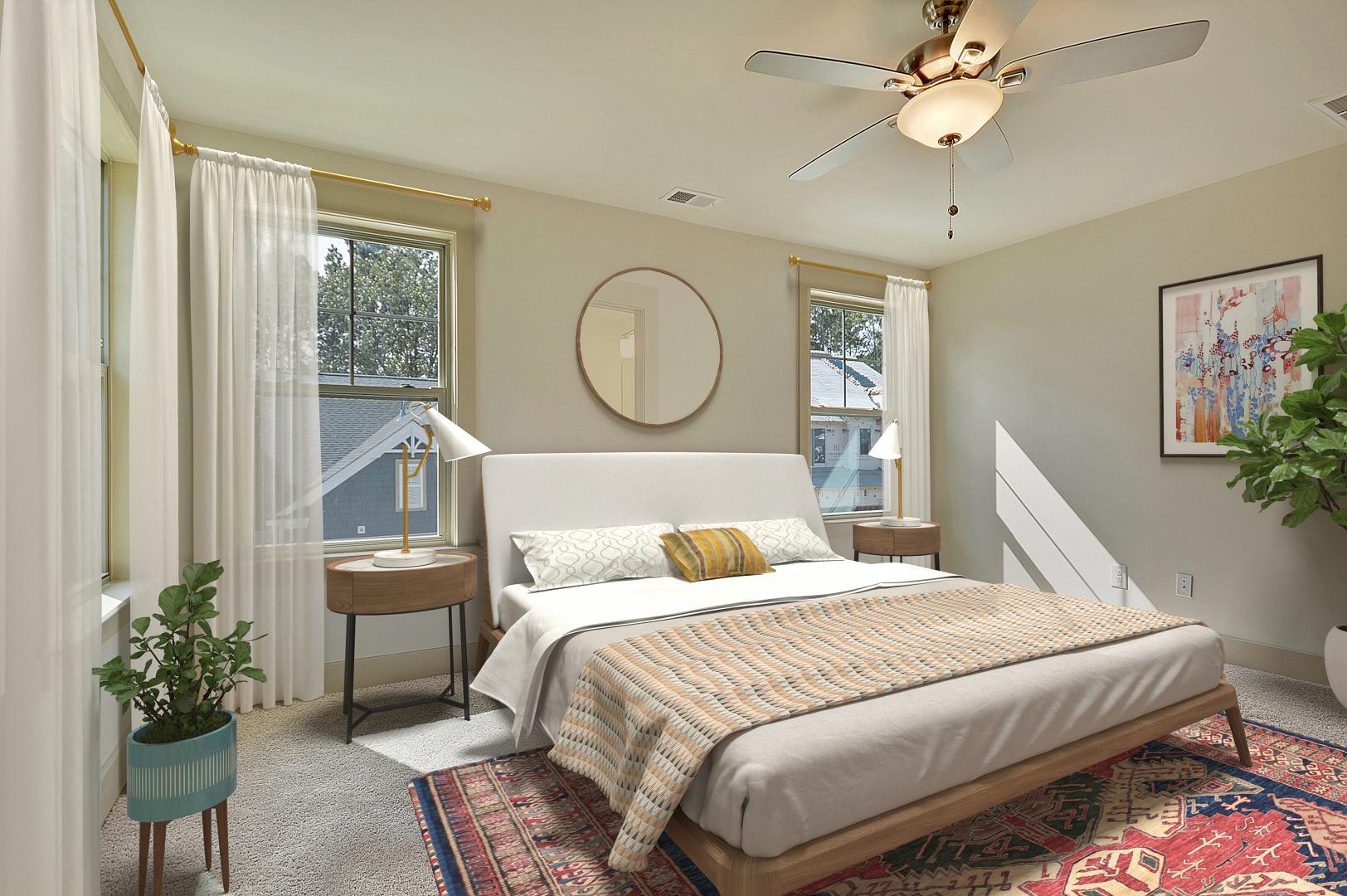 Church Hill Master Bedroom Furnished