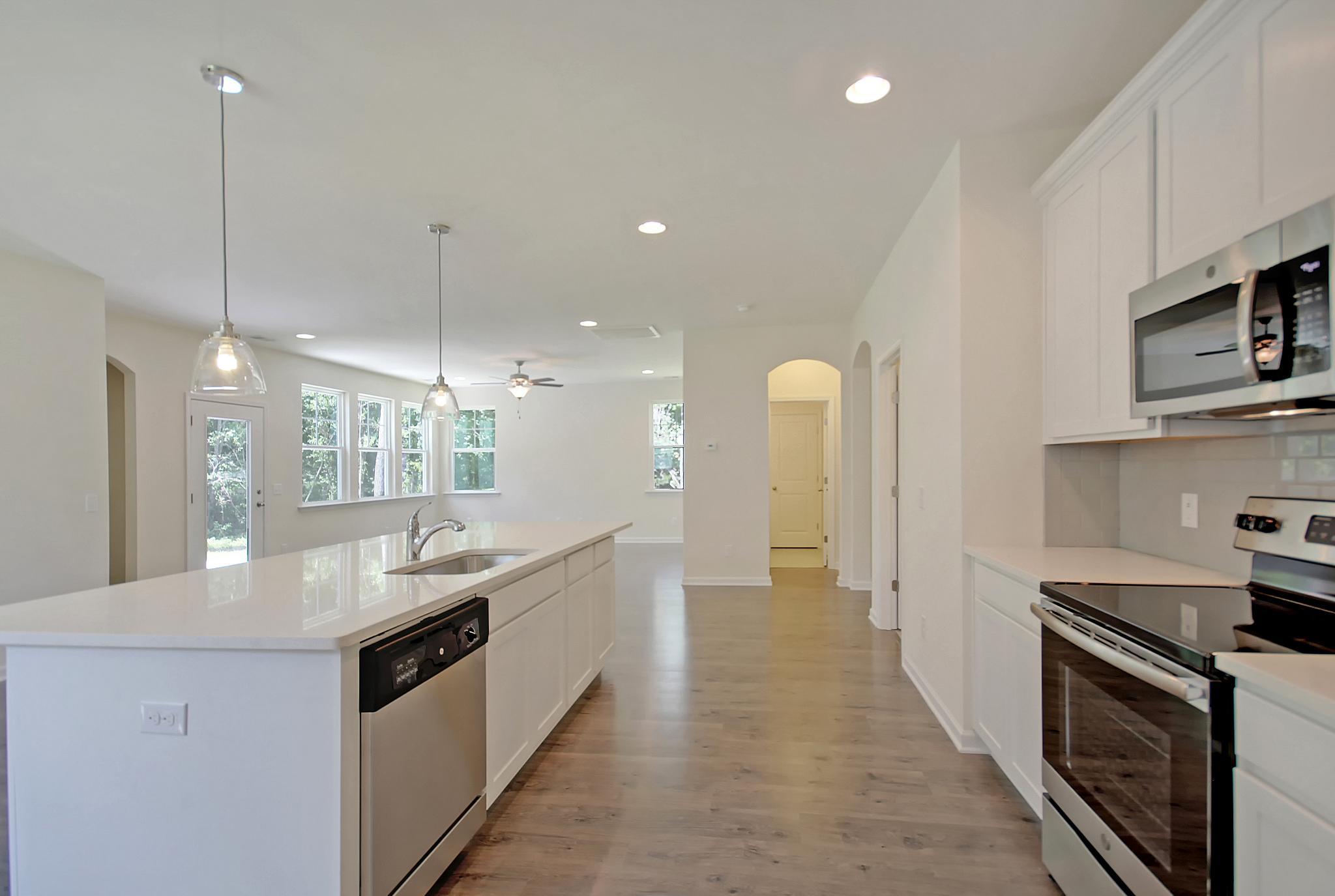 Barnwell Kitchen Overlooking Living Room