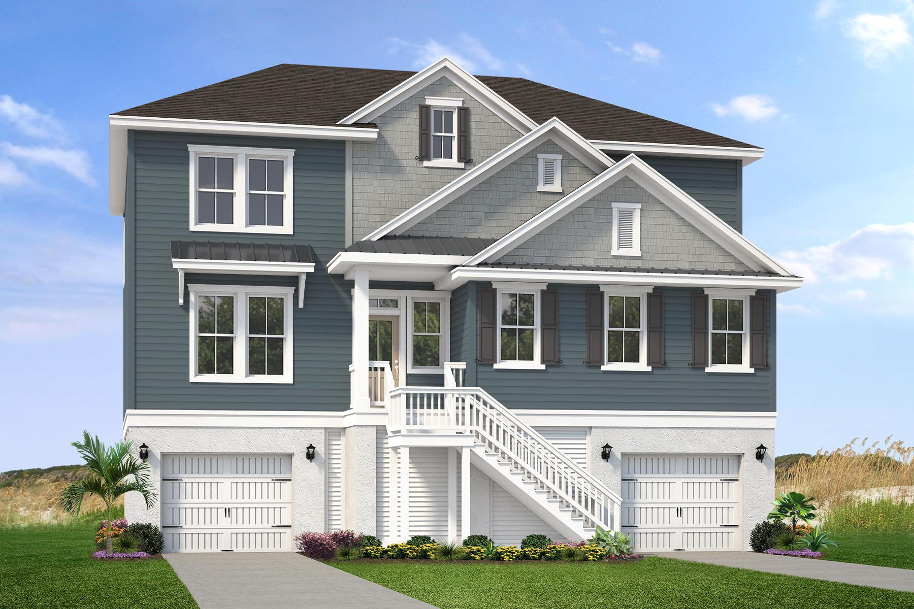 Topsail Craftsman Elevation