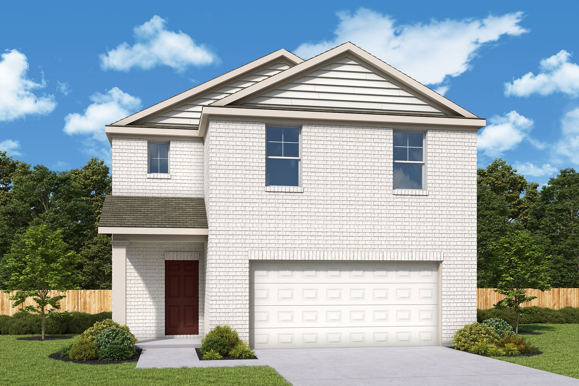 Magnolia Springs por Imagination Homes en Houston Texas