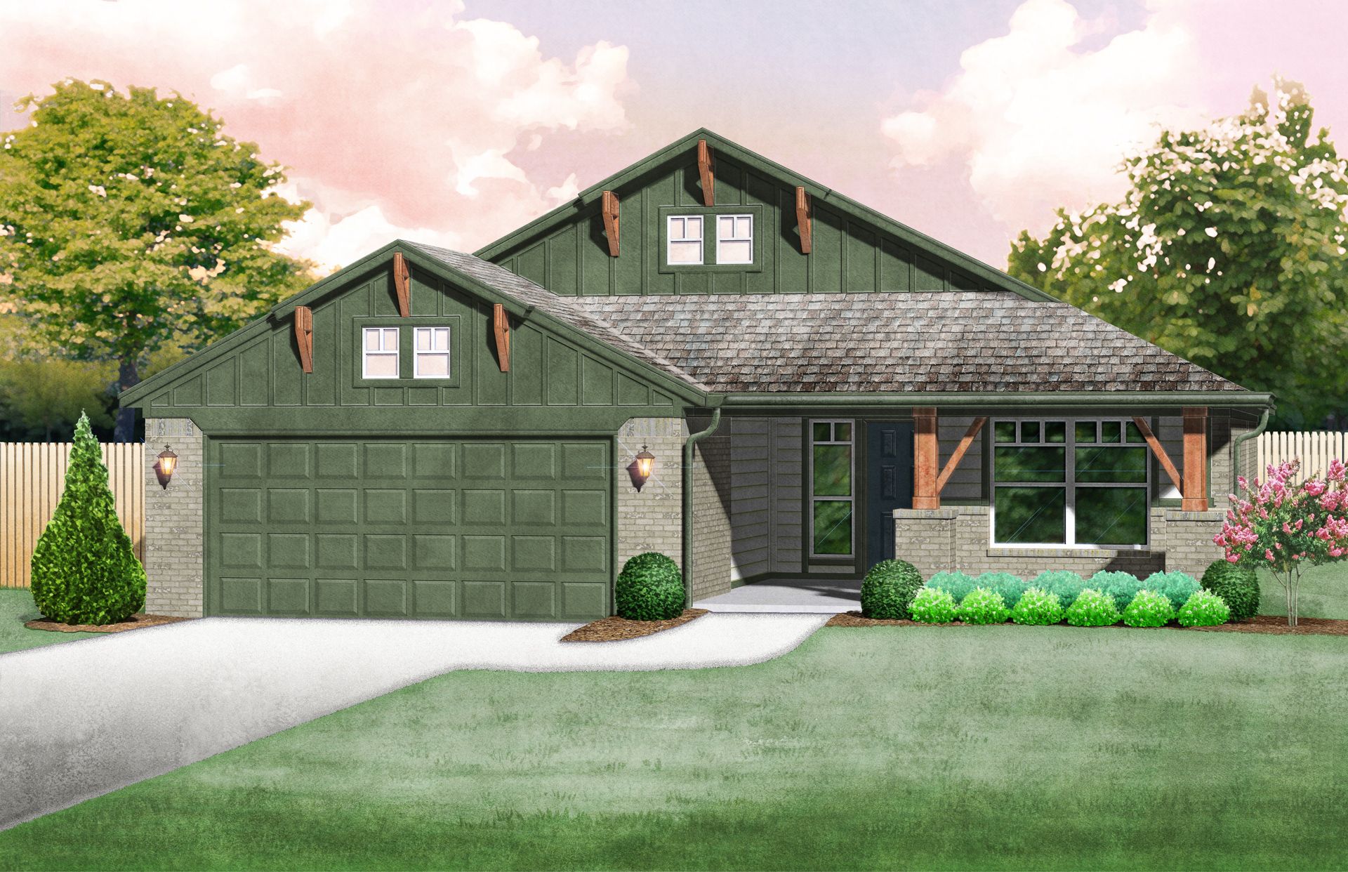 Hudson - Native Plains: Moore, Oklahoma - Ideal Homes